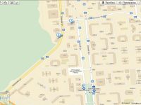 Расположение зданий БЦК-1 и БЦК-2